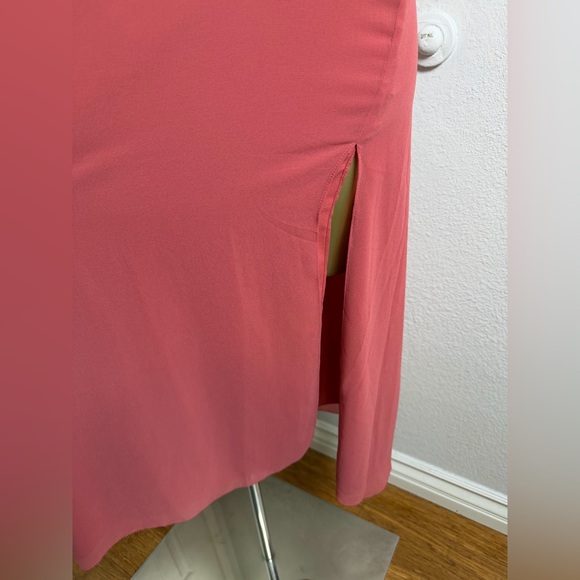 Wilfred Rose Midi Dress with Ruffle Trim 6 - Picture 3 of 6